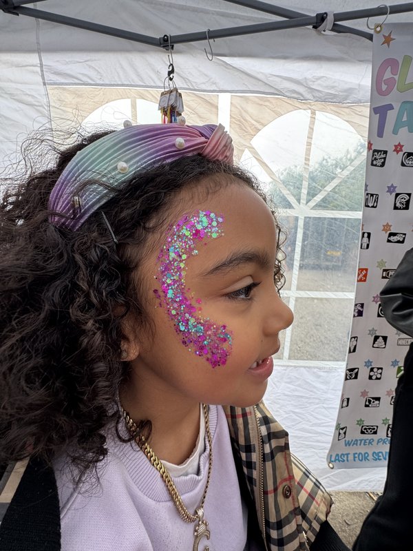 Kids party glitter